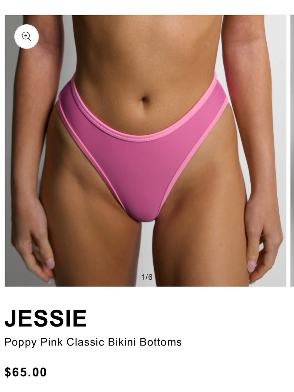 NWT 93 Play Street Pink Bikini Set - Women's Two-Piece Swim - Picture 2 of 3